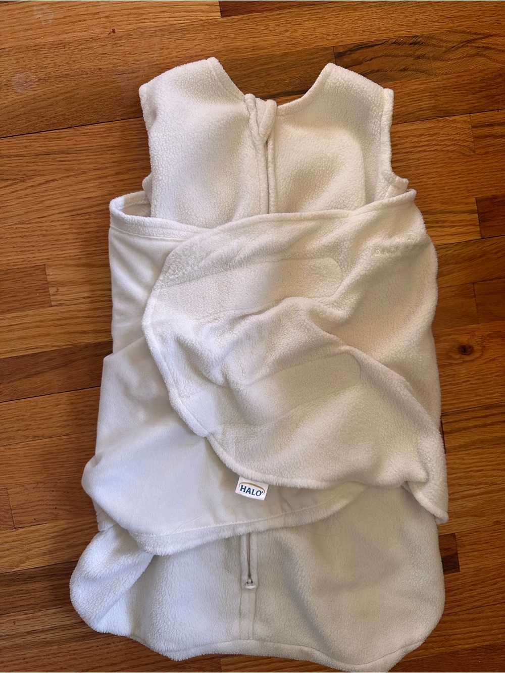 Halo Cream/White Infant Sleep Sack Swaddle